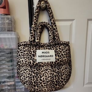 Mads Norgaard Pillow Bag In Leopard. Sold Out Style.